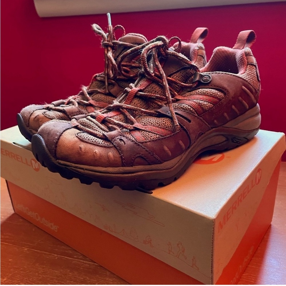 Women's Merrell Siren Sport Brown Hiking Shoes